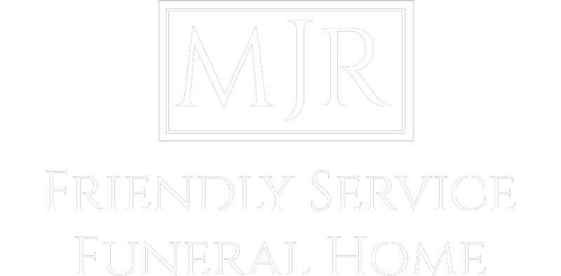 M J R Friendly Service Funeral Home Logo