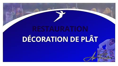 Représentation de la formation : DECORATION DE PLAT