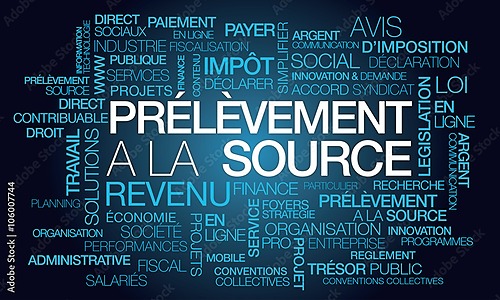 Représentation de la formation : Prélèvement à la source