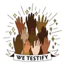 Logo of We Testify
