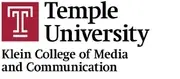 Logo of Temple University, Klein College of Media and Communication