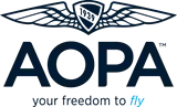 Logo of Aircraft Owners and Pilots Association
