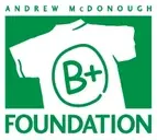 Logo of The Andrew McDonough B+ (Be Positive) Foundation