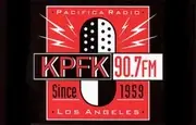 Logo of KPFK 90.7 FM (Pacifica Radio Los Angeles)