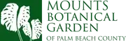 Logo of Mounts Botanical Garden
