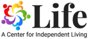 Logo de Life, a Center for Independent Living