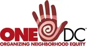 Logo de Organizing Neighborhood Equity (ONE DC)
