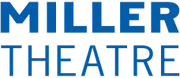 Logo of Miller Theatre at Columbia University