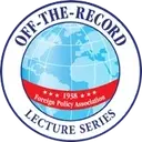 Logo of Off the Record of the Foreign Policy Association