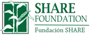 Logo of SHARE Foundation/Fundación SHARE