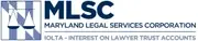Logo of Maryland Legal Services Corporation