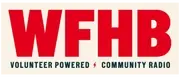 Logo of WFHB Community Radio