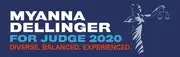 Logo of Dellinger for Judge 2020