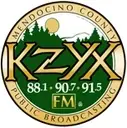Logo of KZYX Mendocino County Public Broadcasting