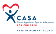 Logo de CASA of McHenry County