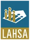 Logo of Los Angeles Homeless Services Authority (LAHSA)