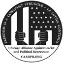 Logo of Chicago Alliance Against Racist and Political Repression (CAARPR)