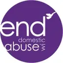 Logo of End Domestic Abuse WI: the Wisconsin Coalition Against Domestic Violence
