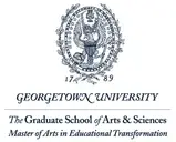 Logo de MA in Educational Transformation - Georgetown University