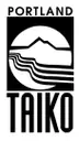 Logo of Portland Taiko