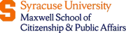 Logo of Syracuse University - Maxwell School of Citizenship and Public Affairs