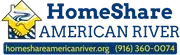 Logo of HomeShare American River (a program of Placer People of Faith Together)