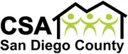 Logo de CSA San Diego County