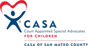 Logo of CASA of San Mateo County
