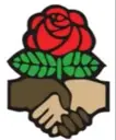 Logo of Democratic Socialists of America