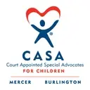 Logo of CASA for Children of Mercer and Burlington Counties