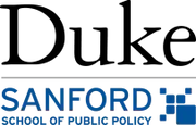 Logo of Duke University, Sanford School of Public Policy