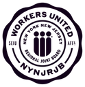 Logo of Workers United, New York New Jersey Regional Joint Board, a/w SEIU