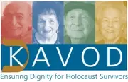 Logo of KAVOD-Ensuring Dignity for Holocaust Survivors