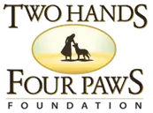 Logo of Two Hands Four Paws Foundation