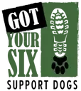 Logo of Got Your Six Support Dogs