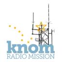 Logo of KNOM Radio Mission