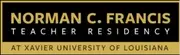 Logo de Norman C. Francis Teacher Residency