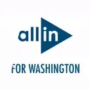 Logo de All In For Washington