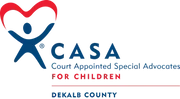 Logo of DeKalb County CASA Program