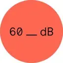 Logo of 60 Decibels