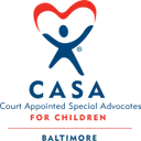 Logo of Court Appointed Special Advocates (CASA)  of Baltimore City