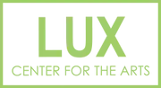 Logo of LUX Center for the Arts