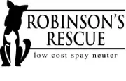 Logo of Robinson's Rescue Low Cost Spay Neuter Clinic