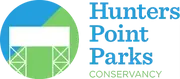 Logo de Hunters Point Parks Conservancy
