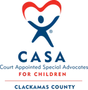 Logo of CASA of Clackamas County