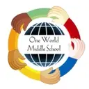 Logo of One World Middle School at Edenwald