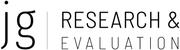 Logo de JG Research and Evaluation