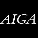 Logo of AIGA, the professional association for design