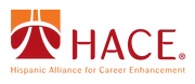 Logo de HACE- Hispanic Alliance for Career Enhancement