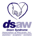 Logo of Down Syndrome Association of Wisconsin, Inc.